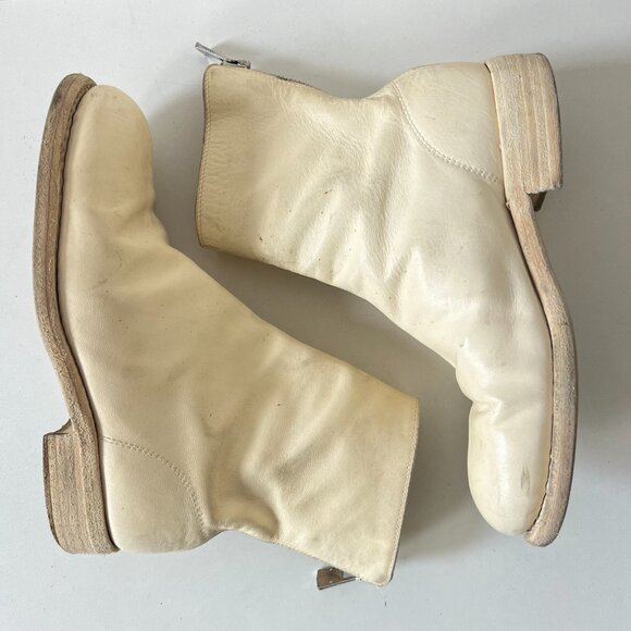 Guidi 986 White Horse Back Zip Boots - Picture 3 of 6